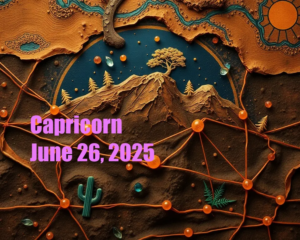 Capricorn - June 26, 2025