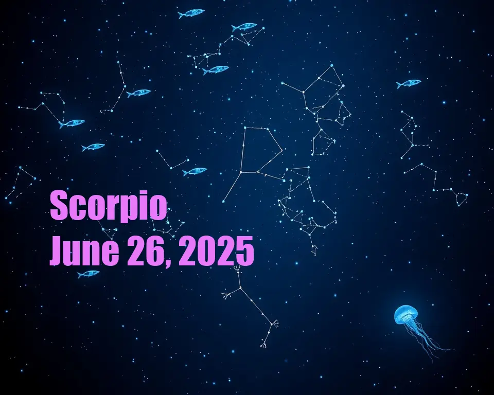 Scorpio - June 26, 2025