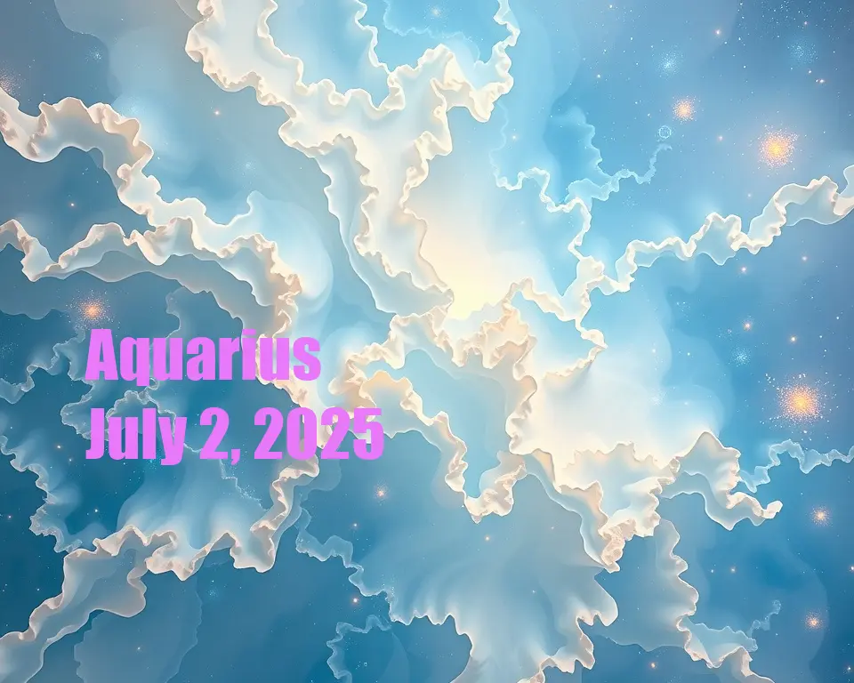 Aquarius - July 2, 2025