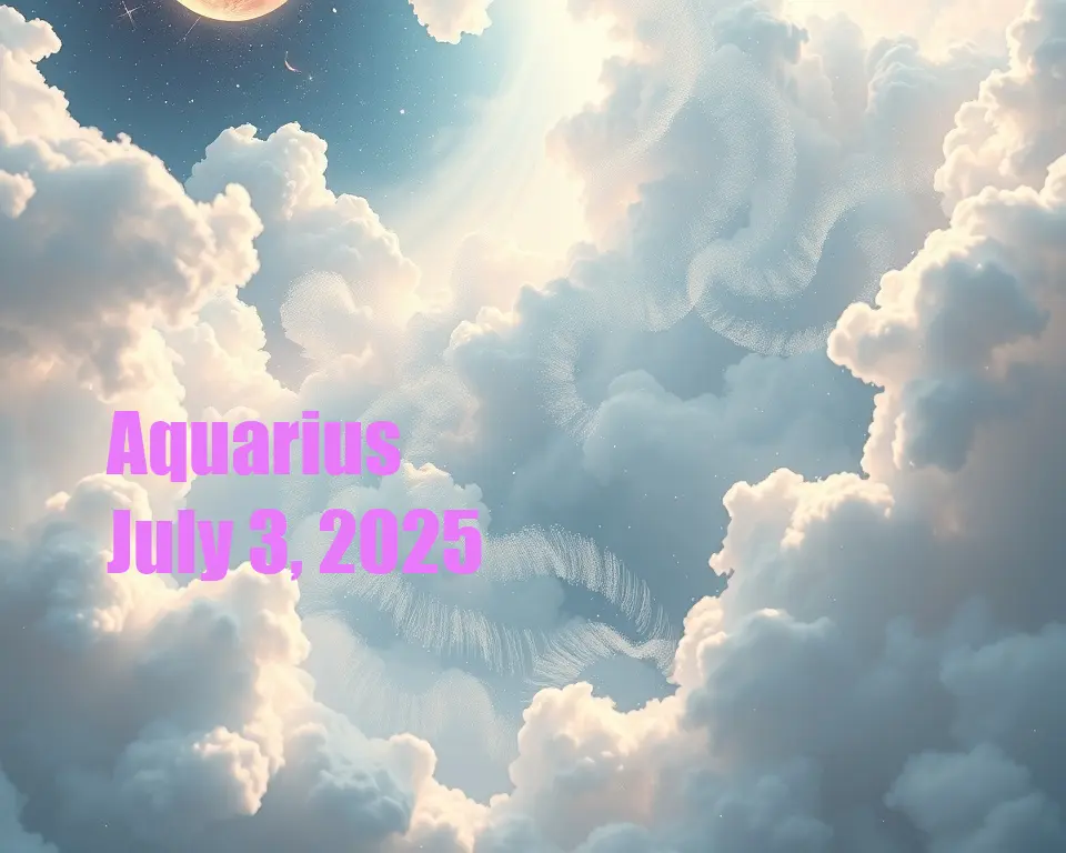 Aquarius - July 3, 2025