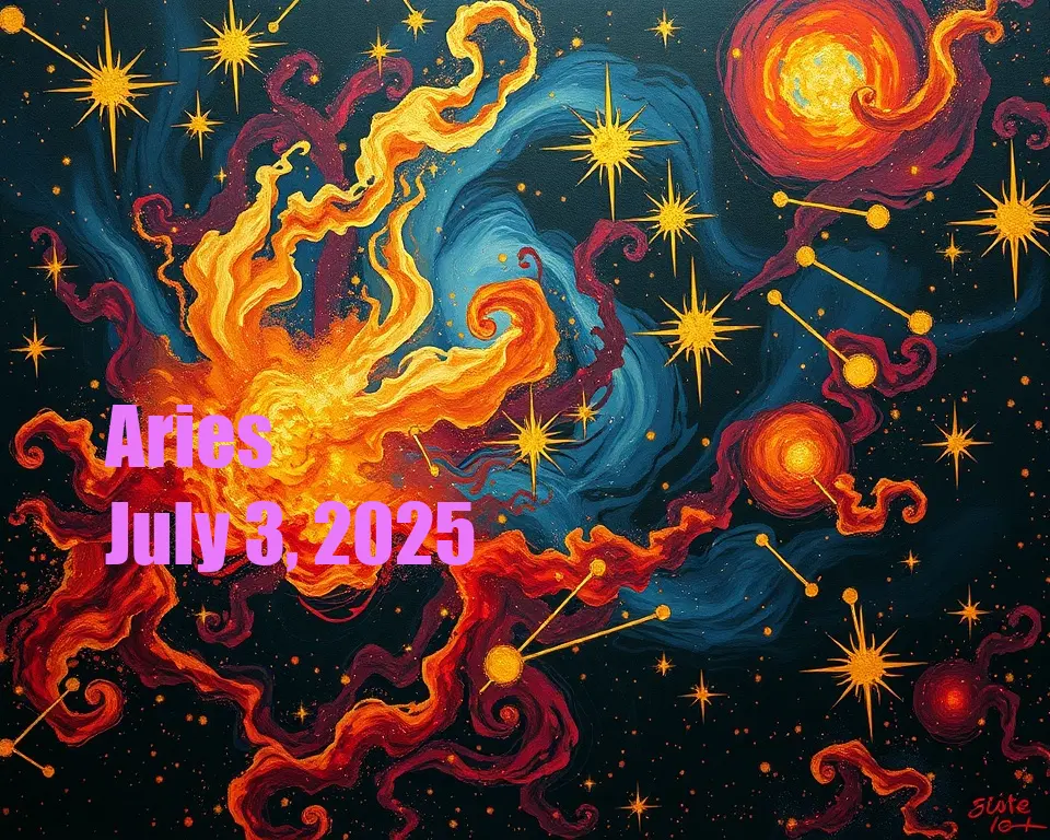 Aries - July 3, 2025