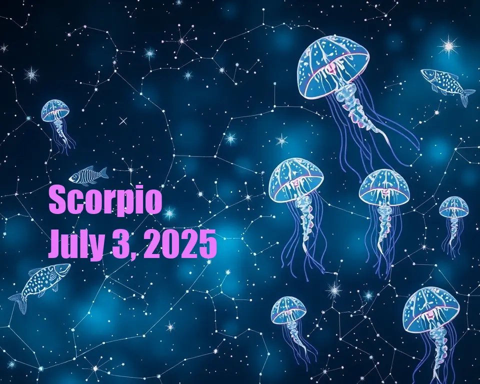 Scorpio - July 3, 2025