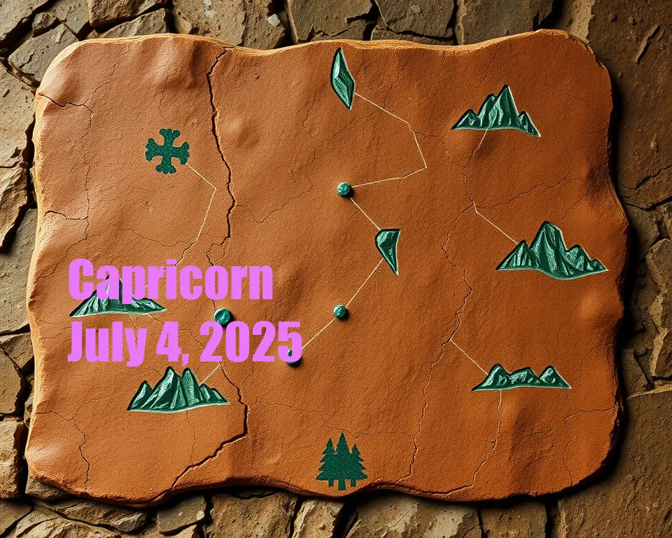 Capricorn - July 4, 2025