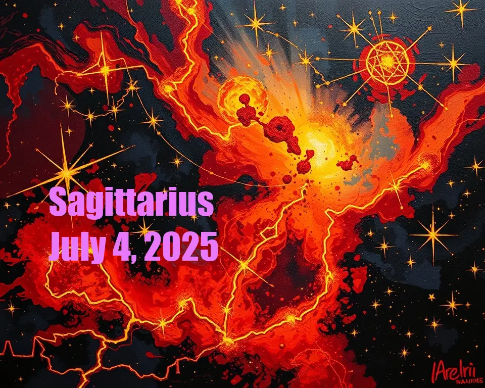 Sagittarius - July 4, 2025