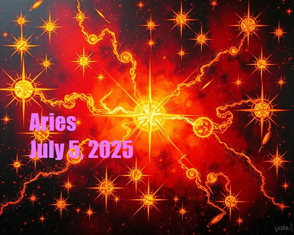 Aries - July 5, 2025