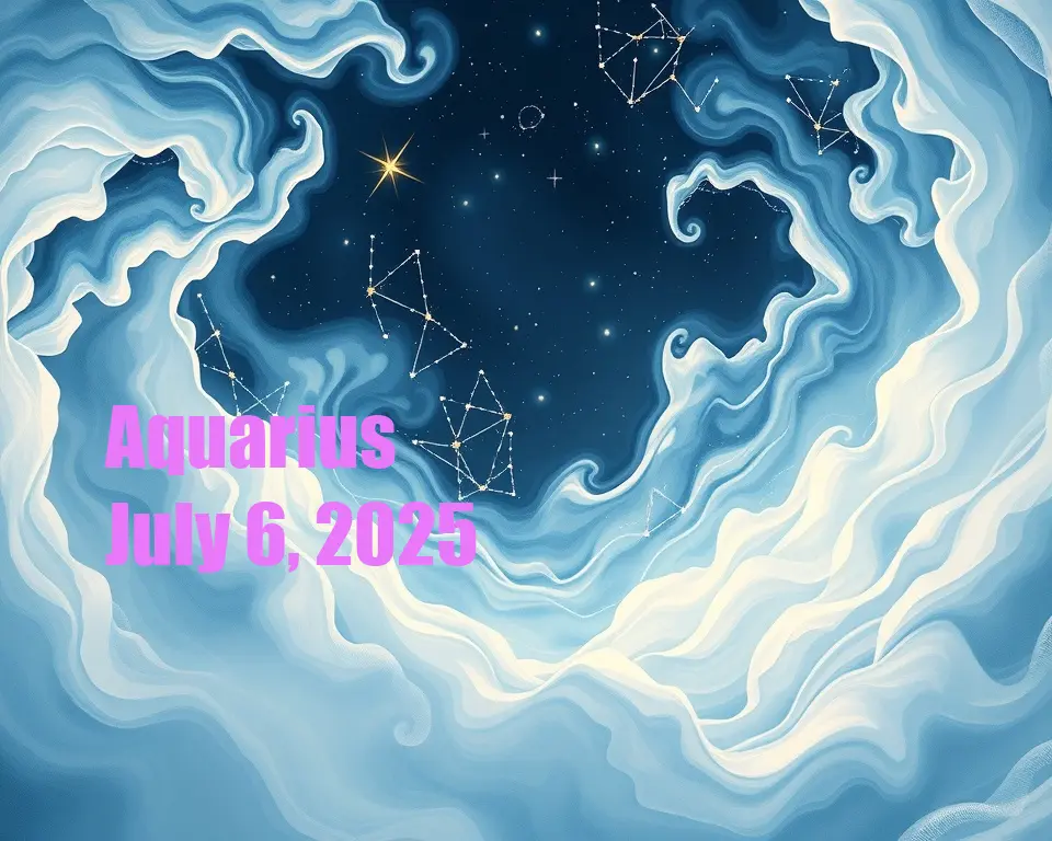Aquarius - July 6, 2025