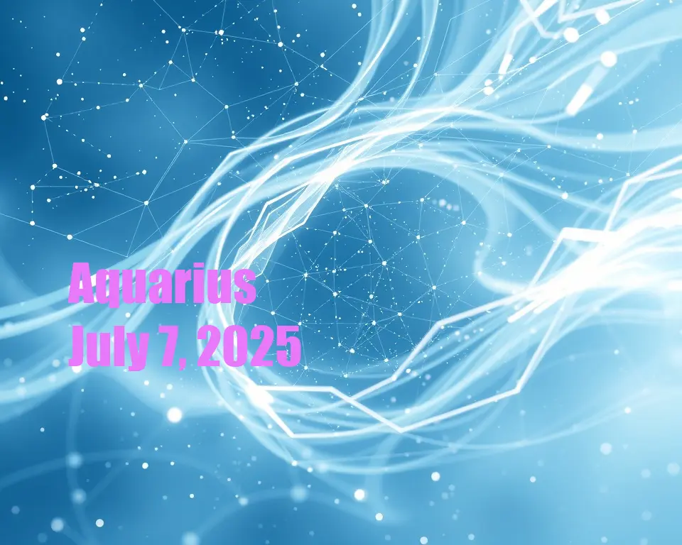Aquarius - July 7, 2025