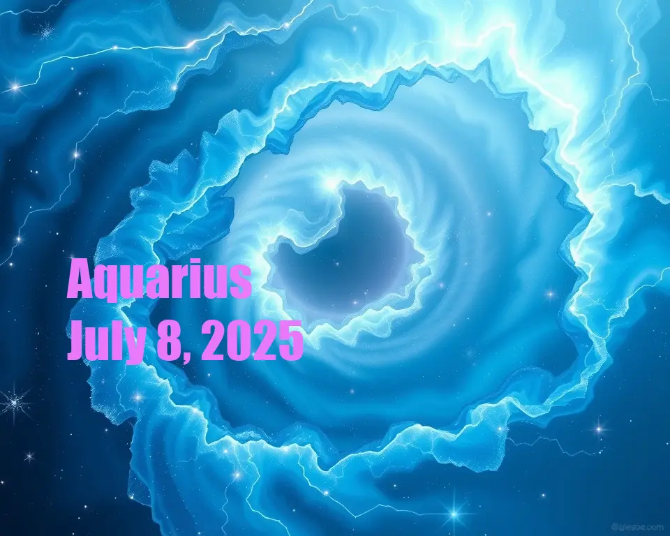 Aquarius - July 8, 2025