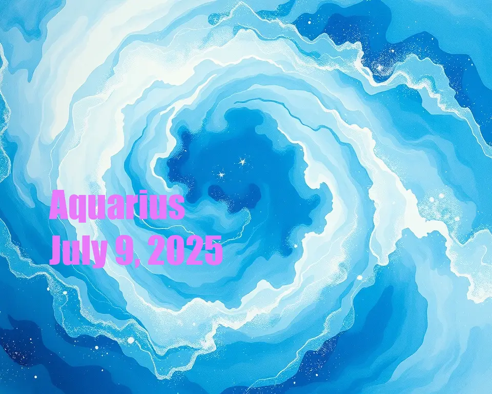 Aquarius - July 9, 2025