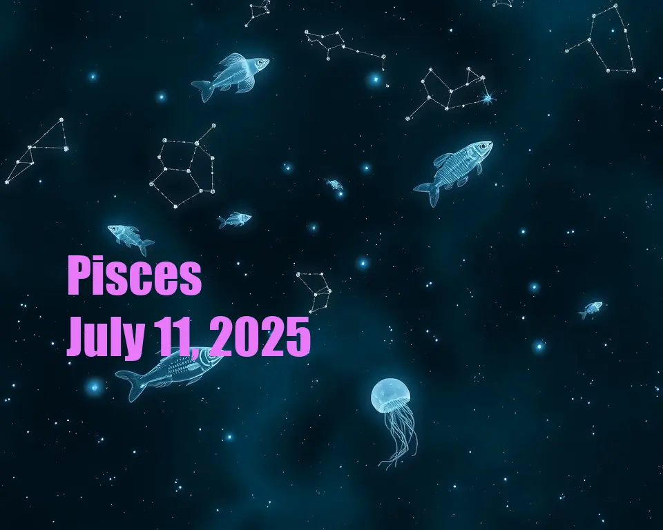 Pisces - July 11, 2025