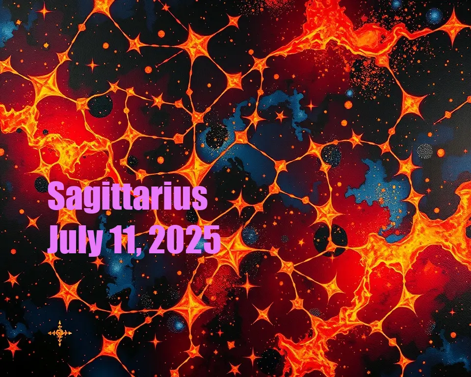 Sagittarius - July 11, 2025