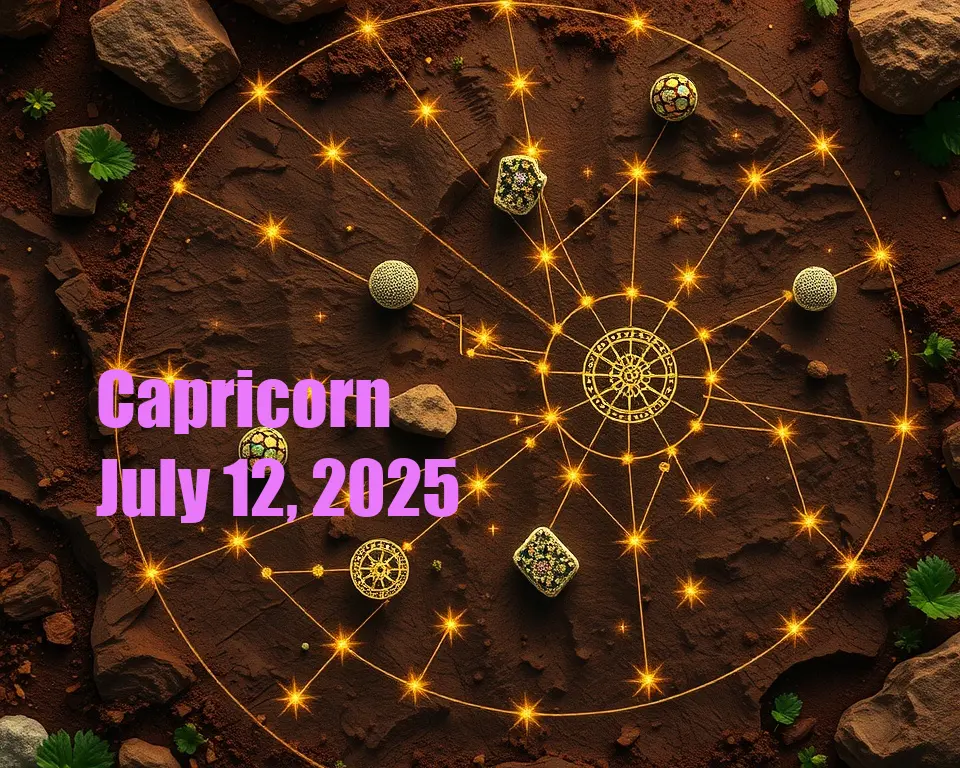 Capricorn - July 12, 2025