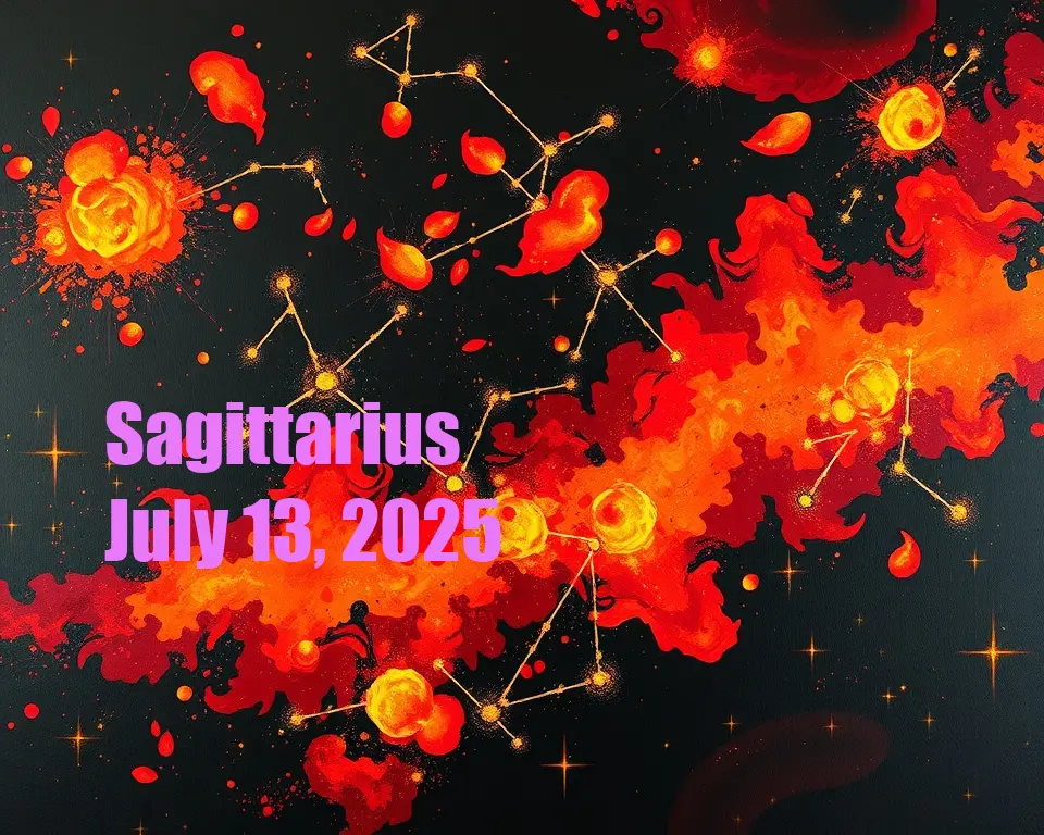 Sagittarius - July 13, 2025