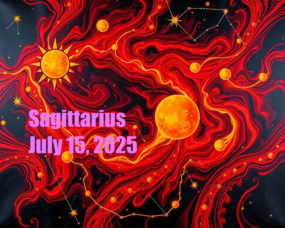 Sagittarius - July 15, 2025