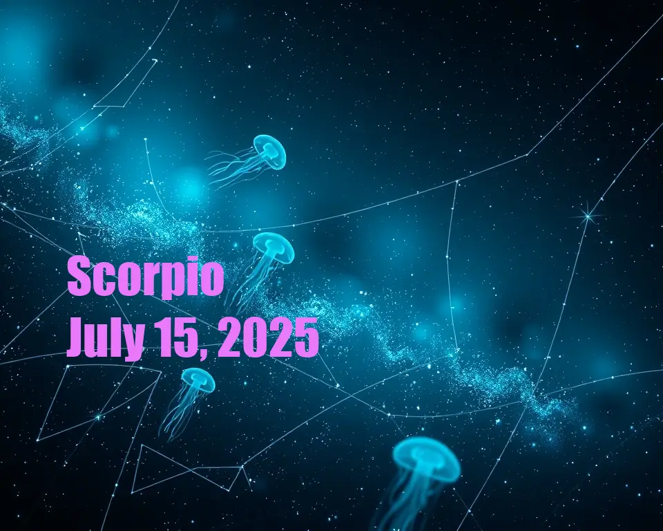 Scorpio - July 15, 2025