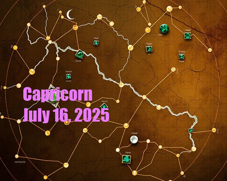 Capricorn - July 16, 2025