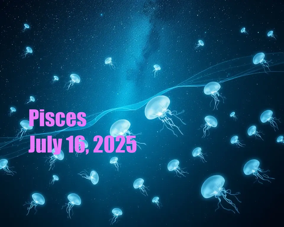 Pisces - July 16, 2025