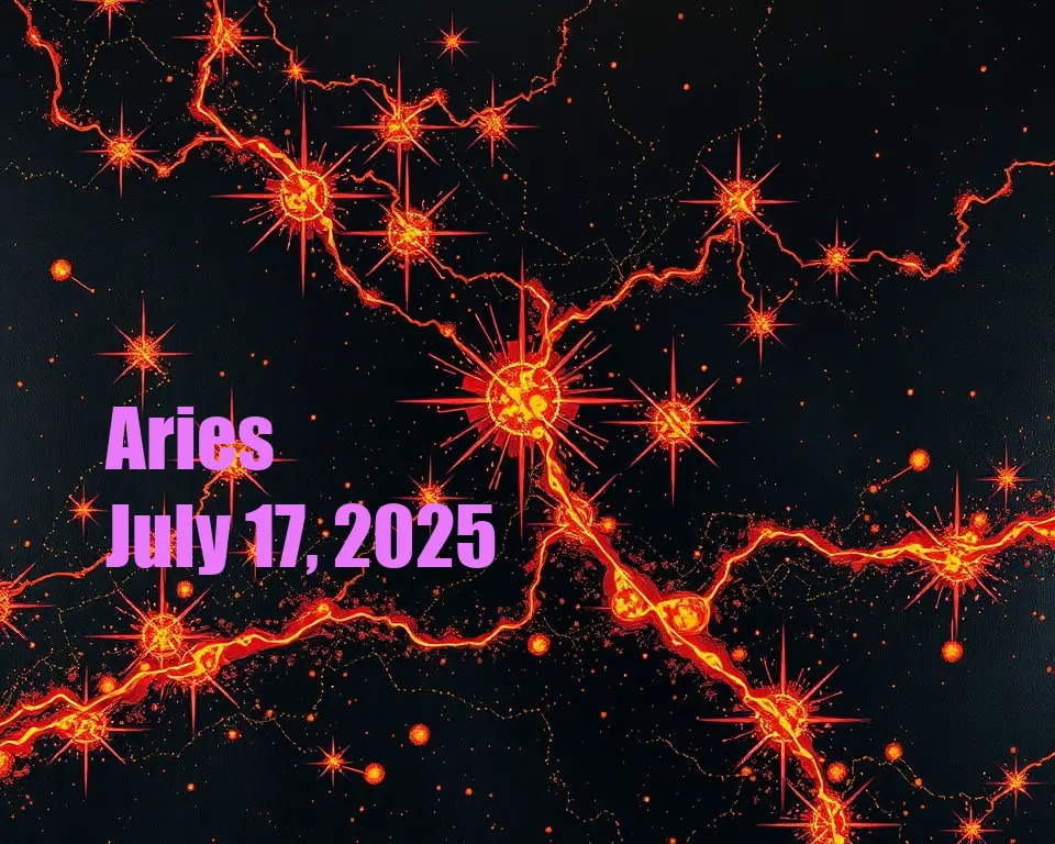 Aries - July 17, 2025