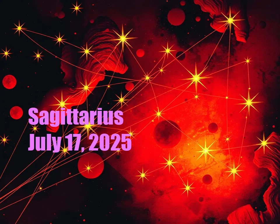 Sagittarius - July 17, 2025