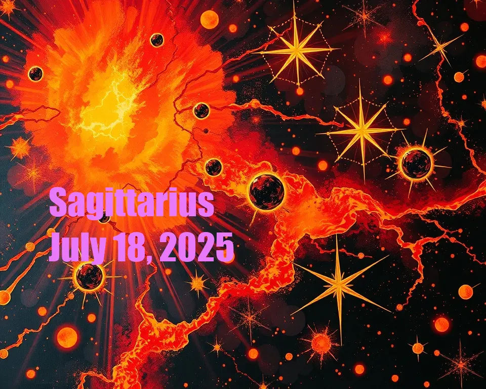 Sagittarius - July 18, 2025