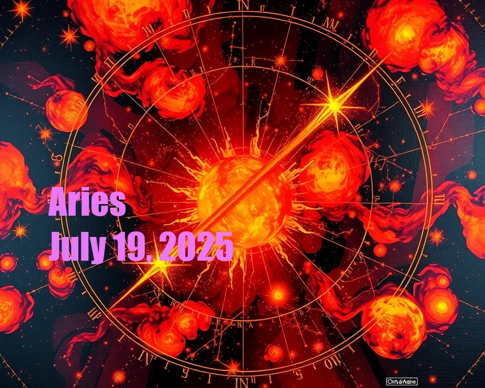 Aries - July 19, 2025