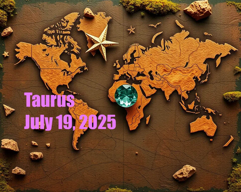 Taurus - July 19, 2025