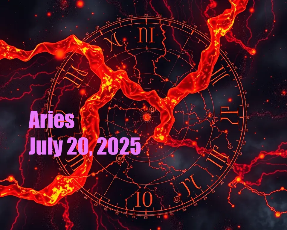 Aries - July 20, 2025