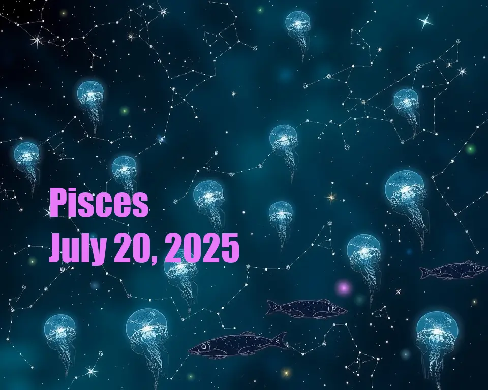 Pisces - July 20, 2025