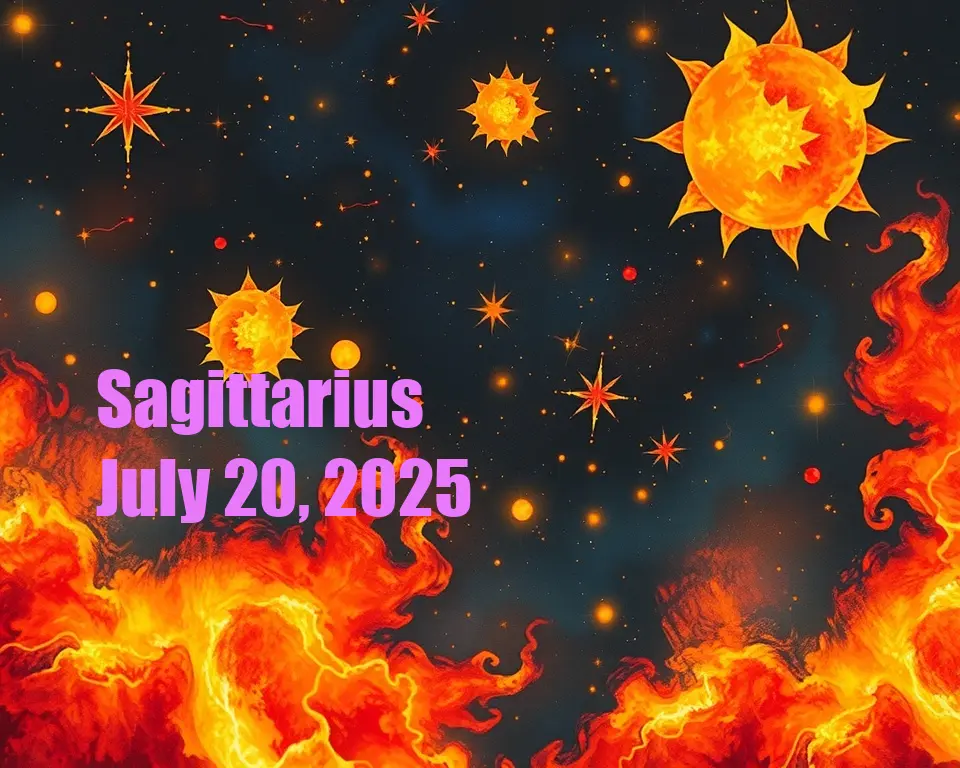 Sagittarius - July 20, 2025