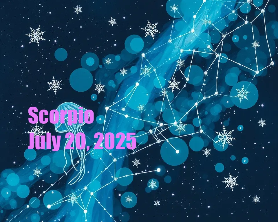 Scorpio - July 20, 2025