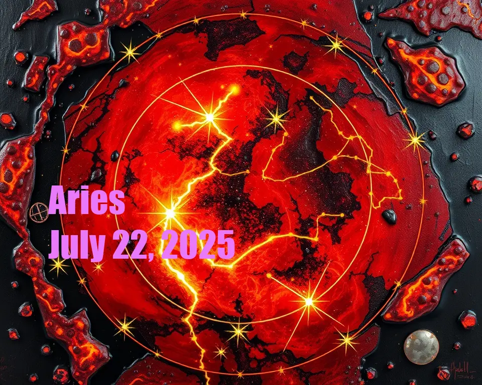 Aries - July 22, 2025