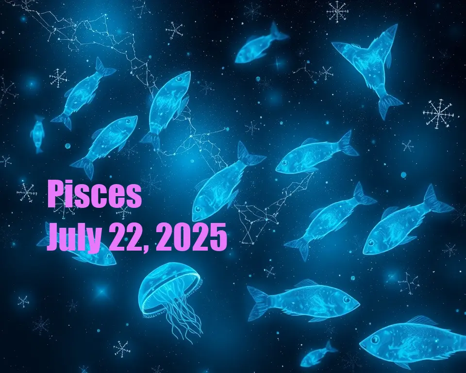 Pisces - July 22, 2025