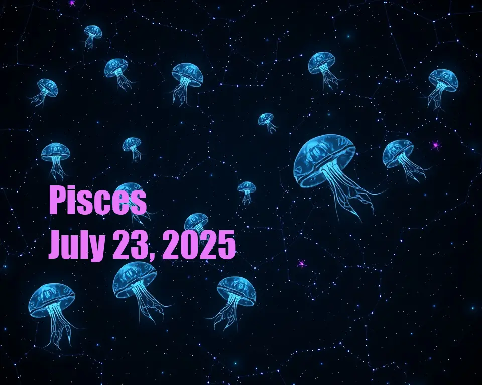 Pisces - July 23, 2025