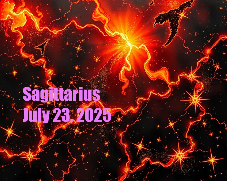 Sagittarius - July 23, 2025