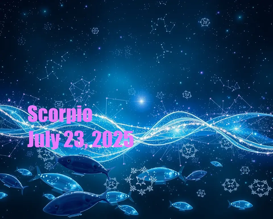 Scorpio - July 23, 2025