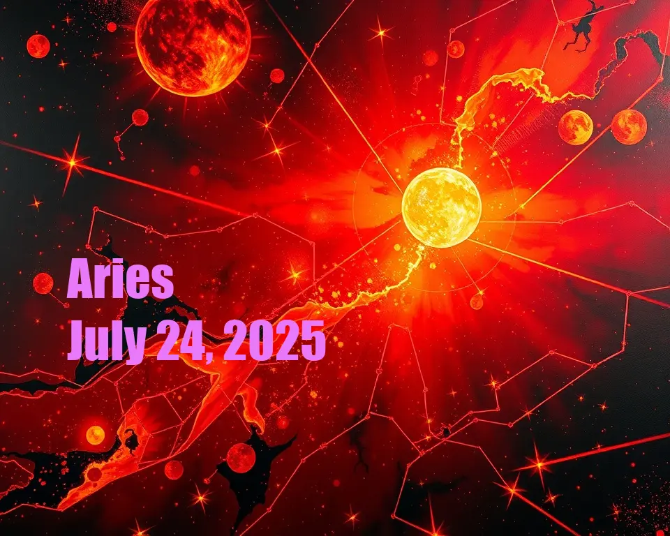 Aries - July 24, 2025