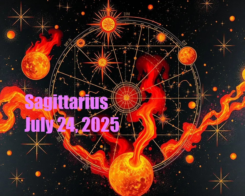 Sagittarius - July 24, 2025
