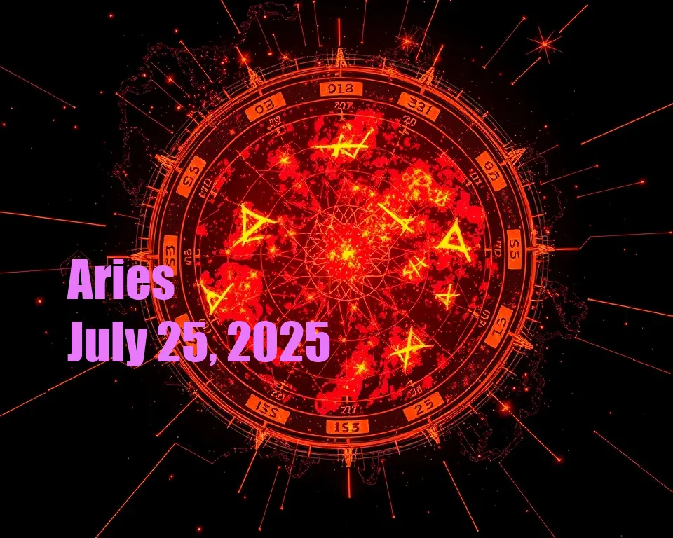 Aries - July 25, 2025