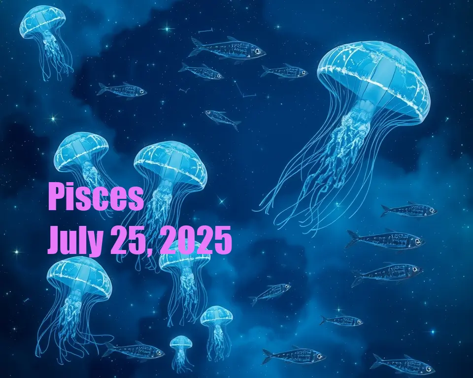 Pisces - July 25, 2025