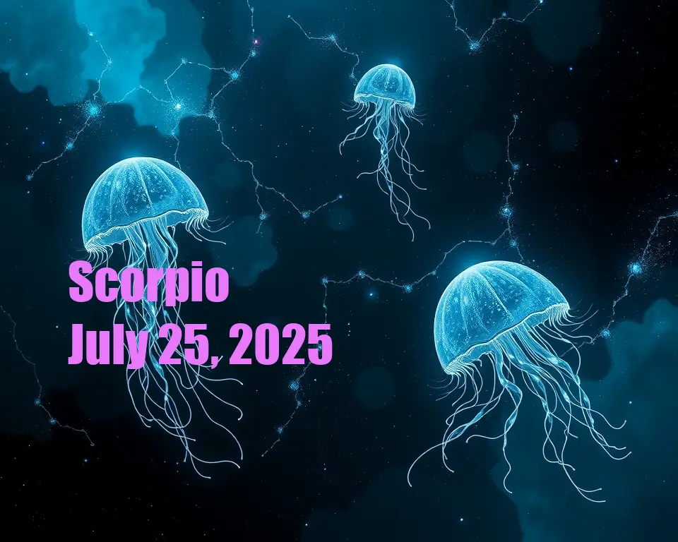 Scorpio - July 25, 2025