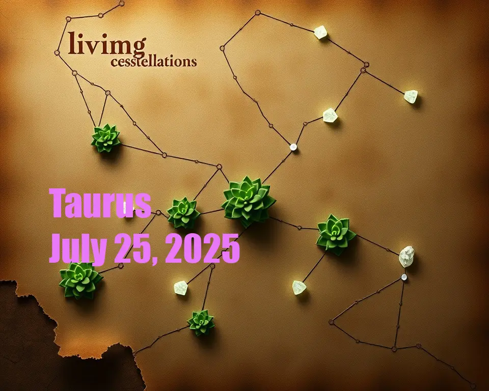 Taurus - July 25, 2025