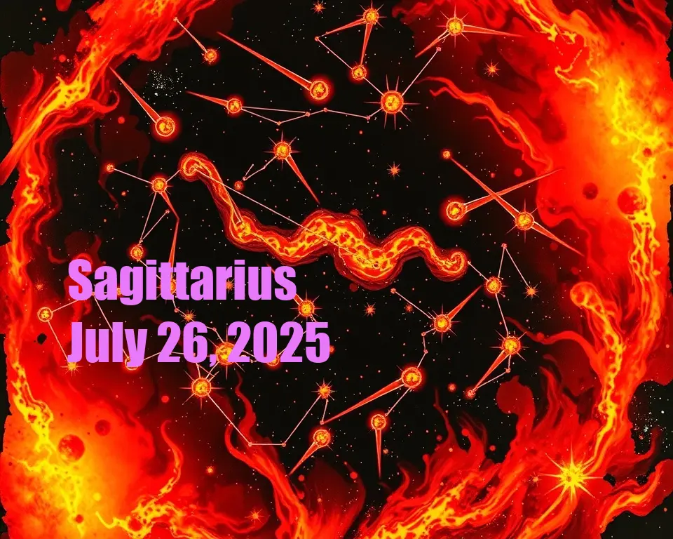 Sagittarius - July 26, 2025