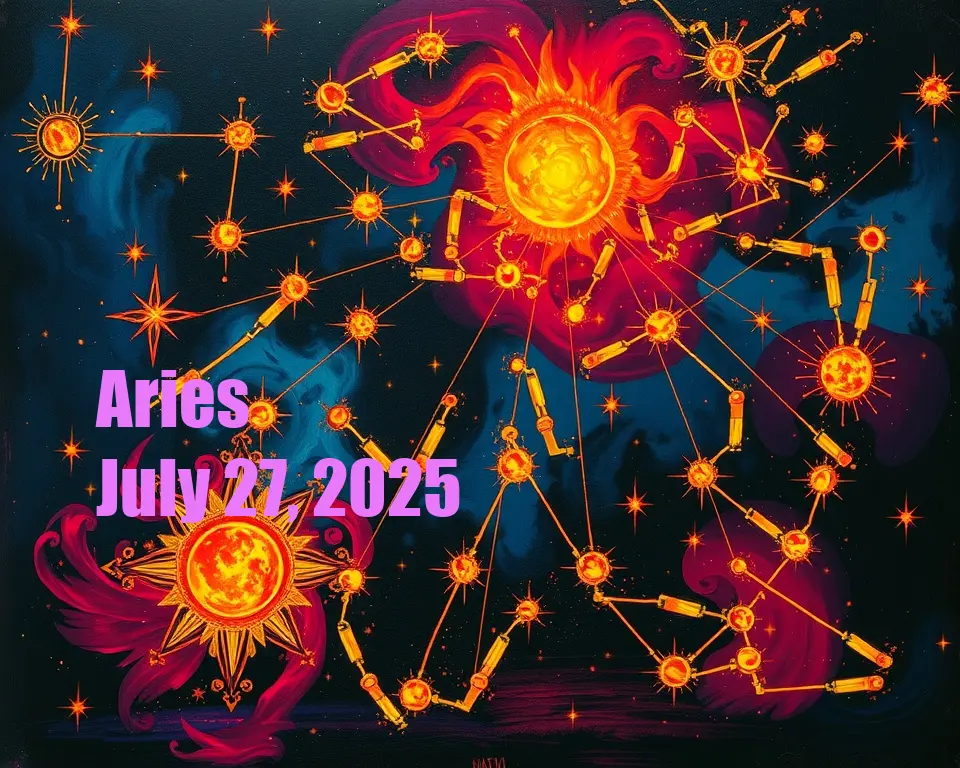 Aries - July 27, 2025
