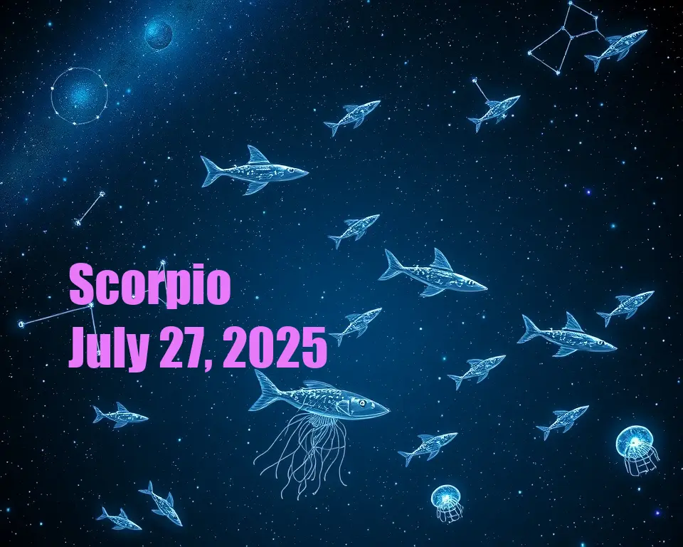 Scorpio - July 27, 2025