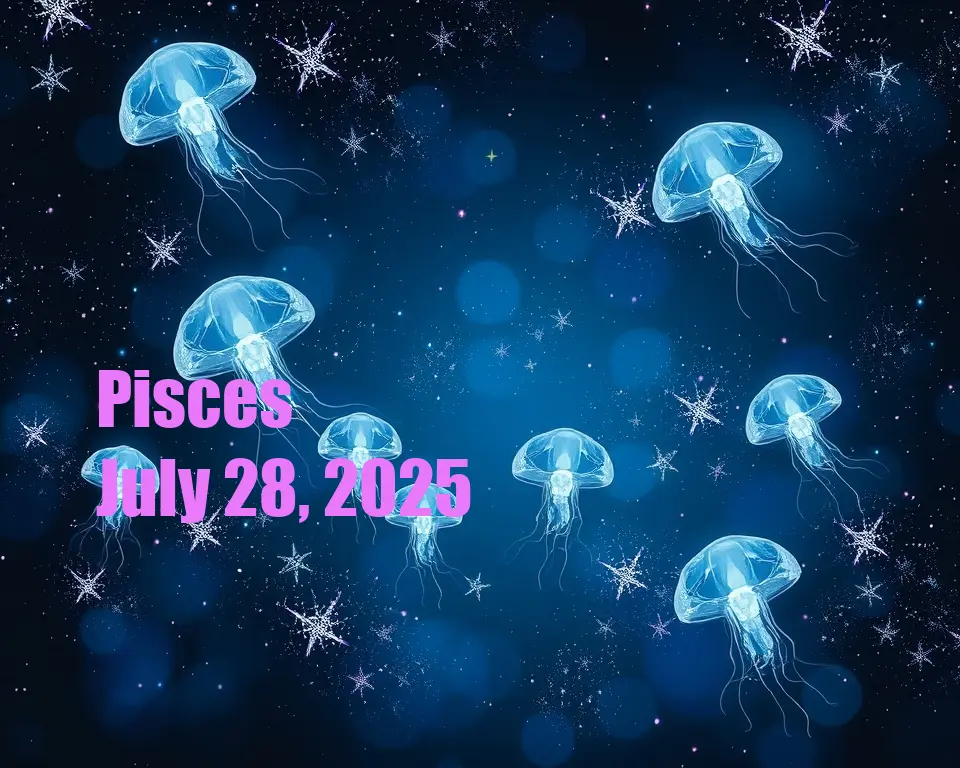 Pisces - July 28, 2025