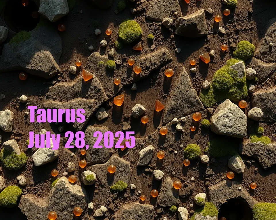 Taurus - July 28, 2025