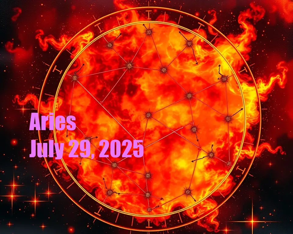 Aries - July 29, 2025