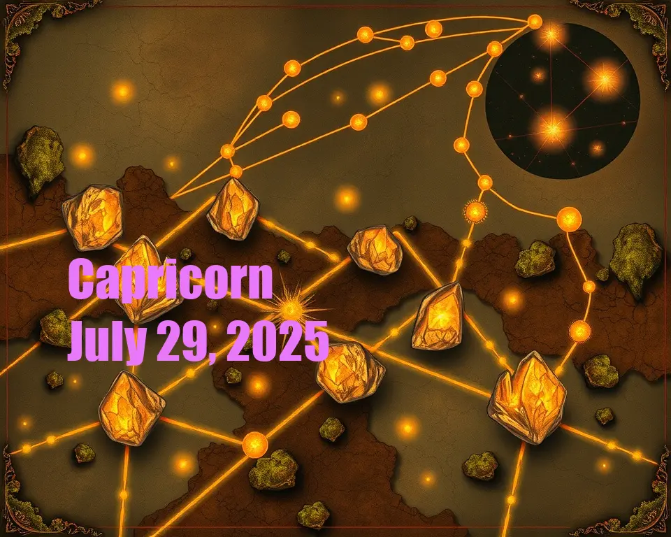 Capricorn - July 29, 2025