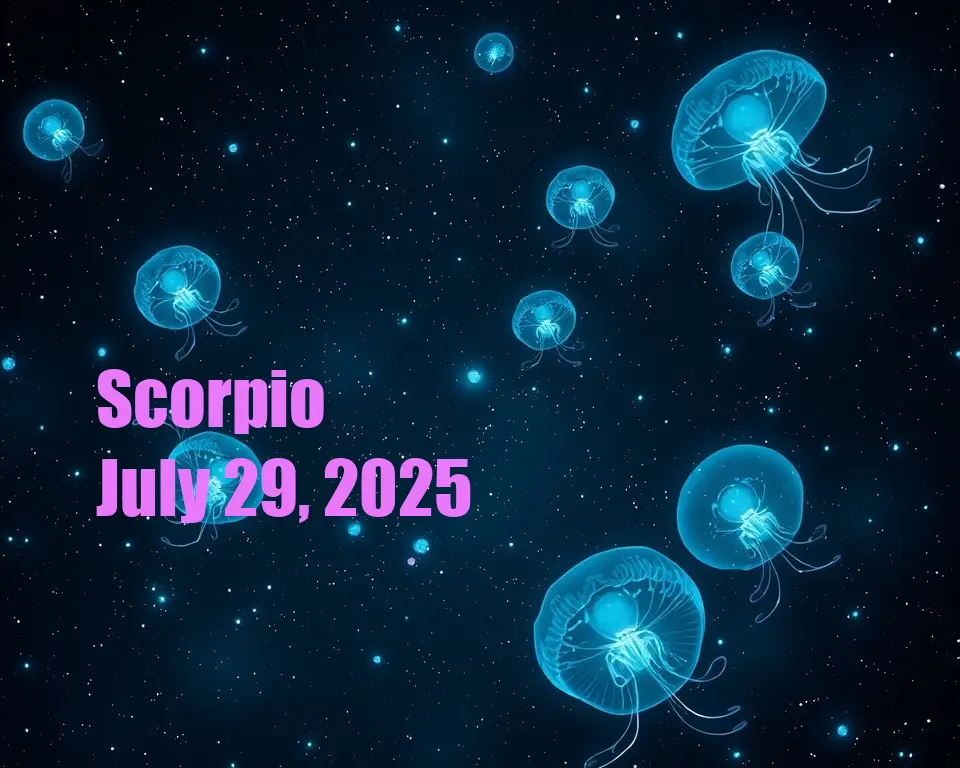 Scorpio - July 29, 2025