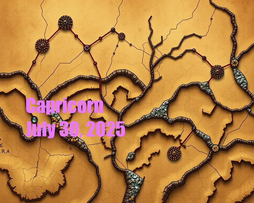 Capricorn - July 30, 2025